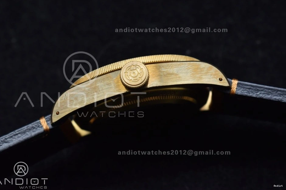 Leather Black 1:1 V3 Nato Bay Blue Strap) Bronze Brown (Free A2824 Aged on Heritage XF Edition Best Strap 0204